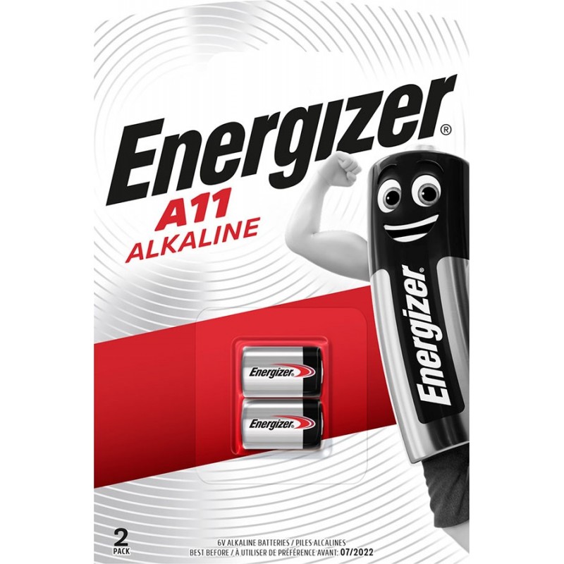 ENERGIZER BATERIE SPECJALISTYCZNE ALKALINE E 11A 6V 2 SZTUKI