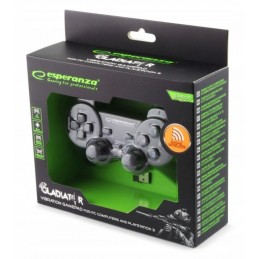 Gamepad bezprzewodowy Esperanza EGG108K (PC, PS3  kolor czarny)