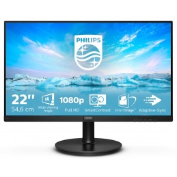 Monitor Philips 221V8A/00 (21,5"  VA  FullHD 1920x1080  HDMI, VGA  kolor czarny)