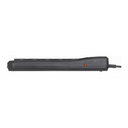 Listwa przeciwprzepięciowa Activejet 5gn/3m/cz (10A  2300W) 3m  kolor czarny