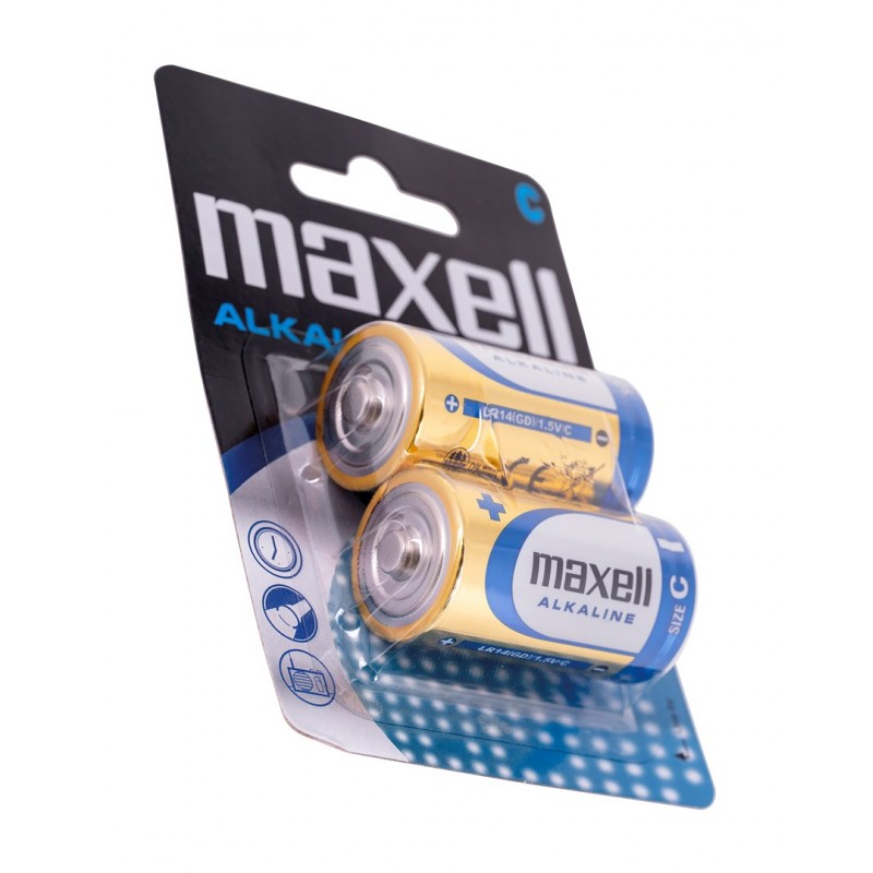 MAXELL Bateria alkaliczna LR14, 2 szt.
