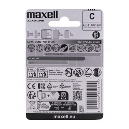MAXELL Bateria alkaliczna LR14, 2 szt.