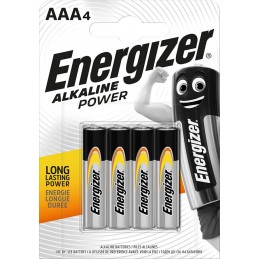 ENERGIZER BATERIE ALKALINE POWER AAA LR03 4 szt.