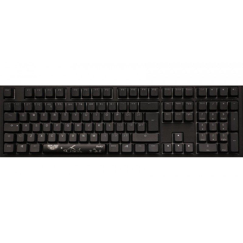 Ducky Shine 7 klawiatura Gaming USB Niemiecki Czarny