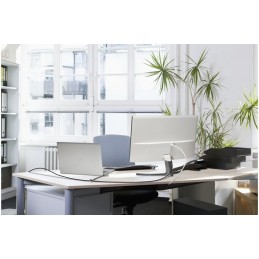 KENSINGTON UNIVERSAL 3-IN-1/KEYED LOCK TWIN HEAD