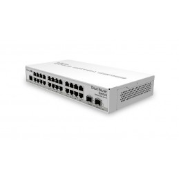 ROUTER / PRZEŁĄCZNIK SIECIOWY 24PORT 1000M CRS326-24G-2S+IN MIKROTIK