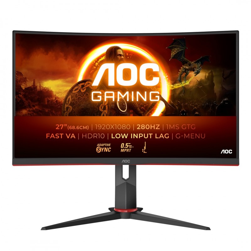 Monitor AOC 27" C27G2Z3/BK 2xHDMI DP