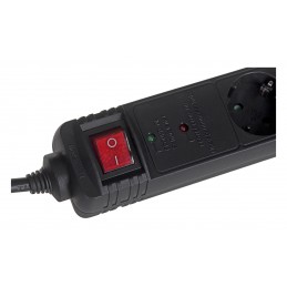 Listwa zasilająca ENERGENIE SPG5-C-15 (5 x VDE  4,5m  kolor czarny)