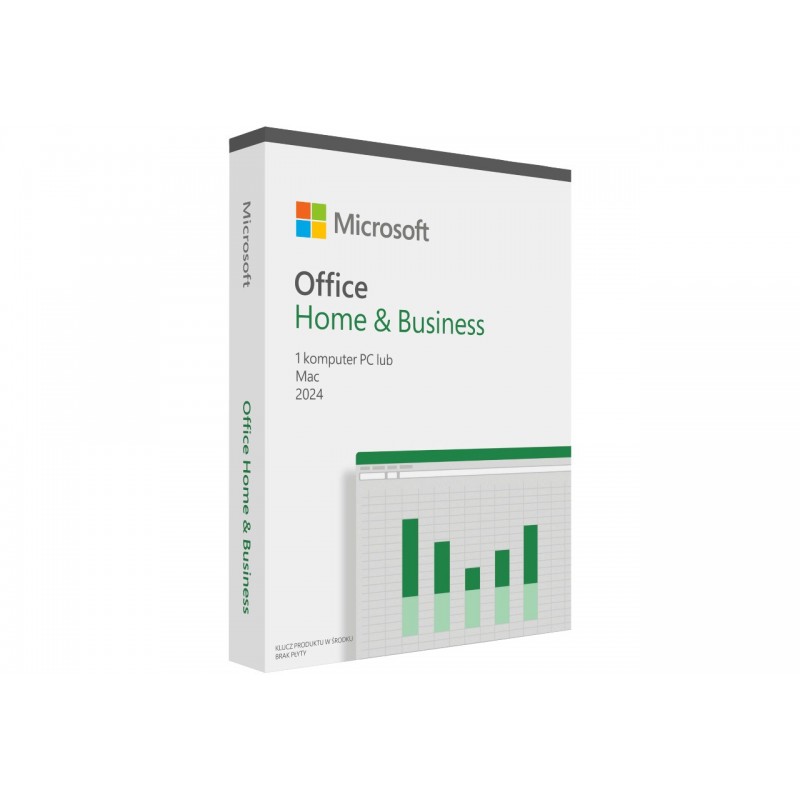 Microsoft® Office Home and Business 2024 Polish EuroZone 1 License Medialess