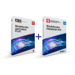 Bitdefender Antywirus Plus + VPN 10U/1Y