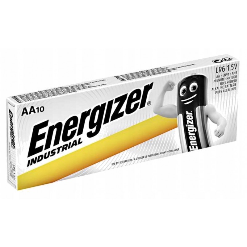 ENERGIZER BATERIA INDUSTRIAL PRO AA LR6 1,5V 10 SZTUK