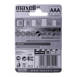 MAXELL Bateria alkaliczna LR03, 4 szt.