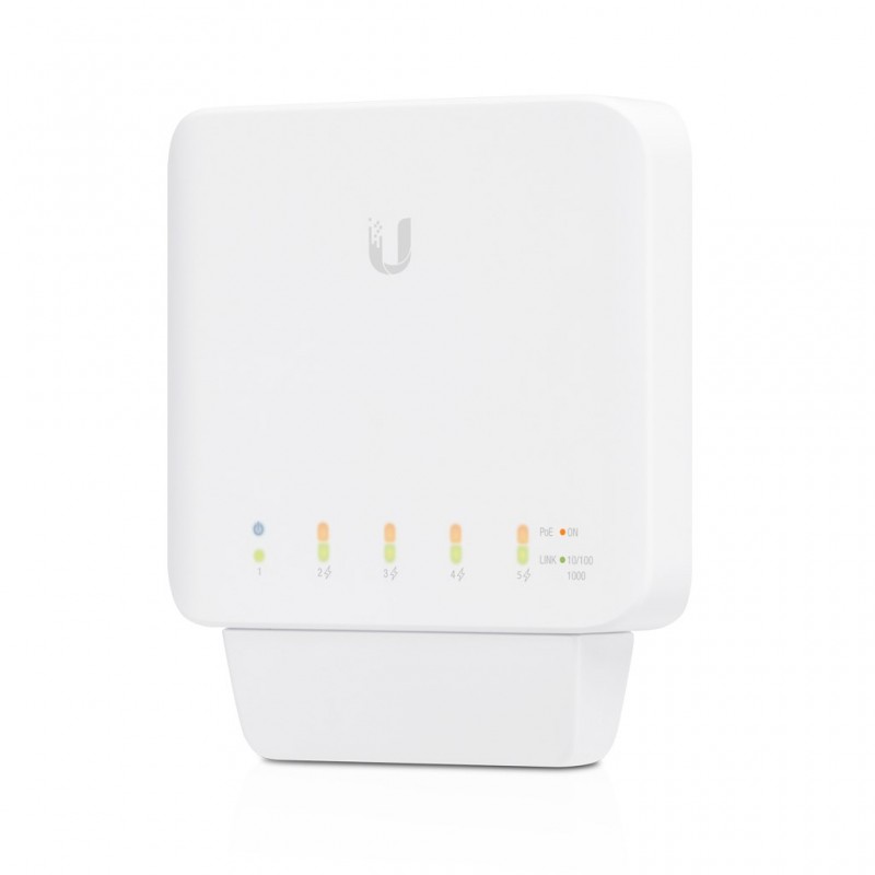 Ubiquiti USW-FLEX-3 | Switch | UniFi, 5x RJ45 1000Mb/s, 1x PoE In, 4x PoE Out, 46W, 3-pack