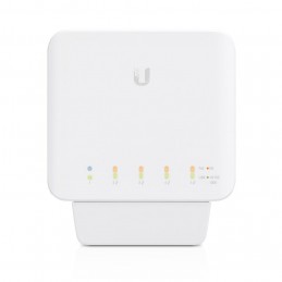 Ubiquiti USW-FLEX-3 | Switch | UniFi, 5x RJ45 1000Mb/s, 1x PoE In, 4x PoE Out, 46W, 3-pack