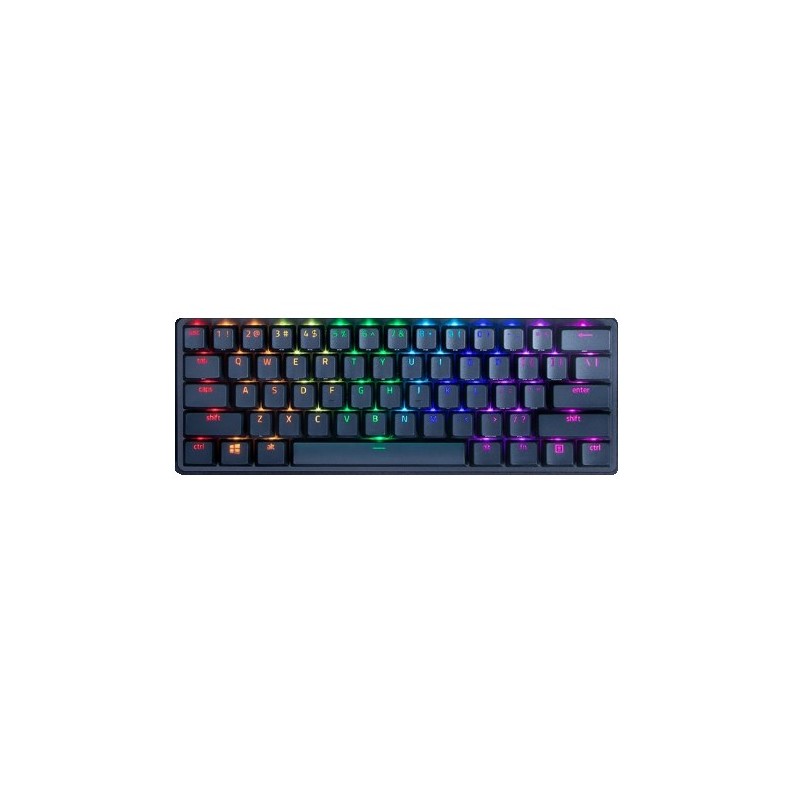 Razer Huntsman Mini optyczna klawiatura do gier, światło LED RGB, USA, czarny, przewodowy, Clicky Optical