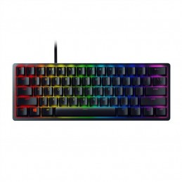 Razer Huntsman Mini optyczna klawiatura do gier, światło LED RGB, USA, czarny, przewodowy, Clicky Optical