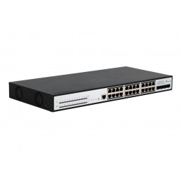 EXTRALINK SWITCH POE CHIRON PRO 24 GE PORT MANAGED