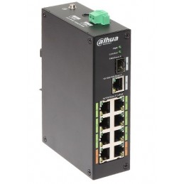 SWITCH DAHUA LR2110-8ET-120-V2