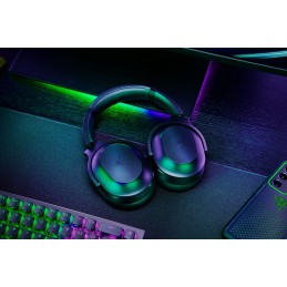 Razer Barracuda Pro Zestaw słuchawkowy Przewodowy i Bezprzewodowy Opaska na głowę Gaming USB Type-C Bluetooth Czarny