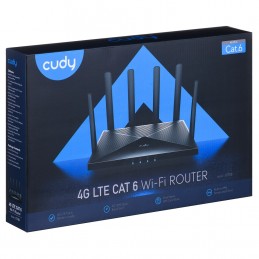 Router CUDY LT700_EU LAN Gigabit AC1200 Dual Band Wi-Fi Mesh 4G LTE Cat.6  Dual SIM