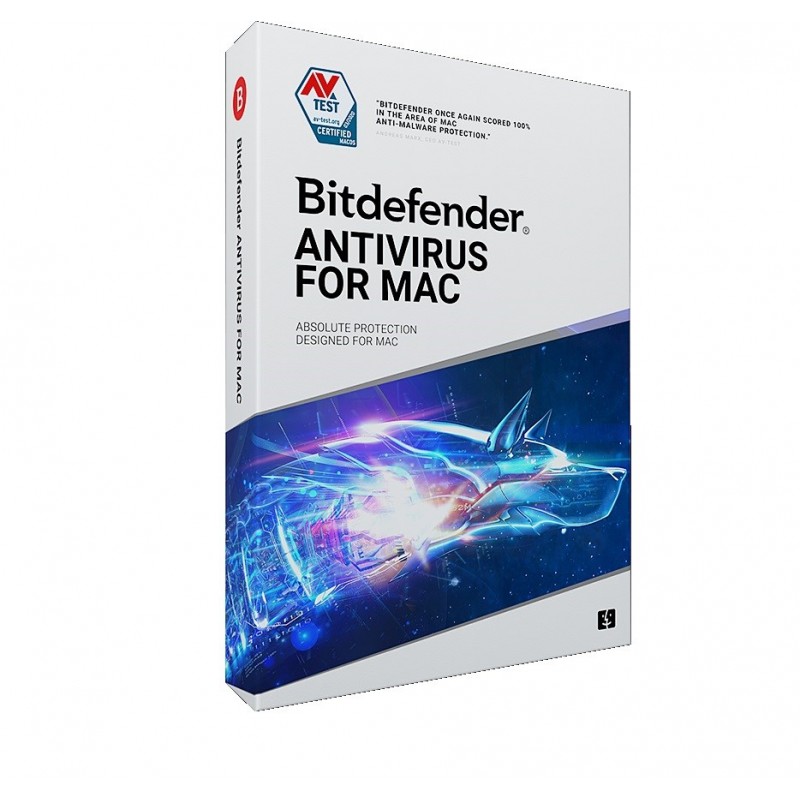 BITDEFENDER Antivirus for Mac (3 stan.  24 miesiące  Wersja cyfrowa  Domowa, Komercyjna)