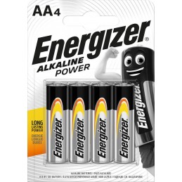 ENERGIZER BATERIA ALKALINE POWER AA LR6 blister 4 szt.