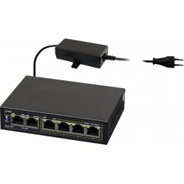 Switch PoE PULSAR S64 (6x 10/100Mbps)