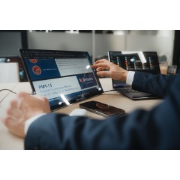 Verbatim 49593 monitor komputerowy 43,9 cm (17.3") 1920 x 1080 px Full HD LCD Ekran dotykowy Czarny